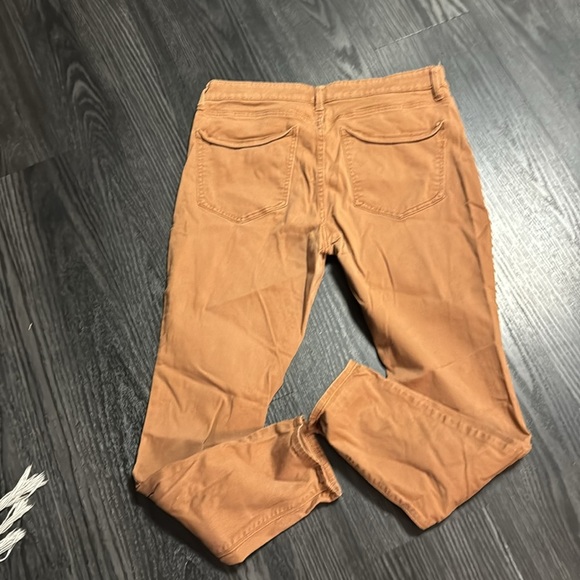 🍍EXPRESS RUST COLOR JEANS 🍍SZ 12R🍍27” inseam🍍 - Picture 4 of 4